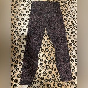 Align pant Spanish Rose black
